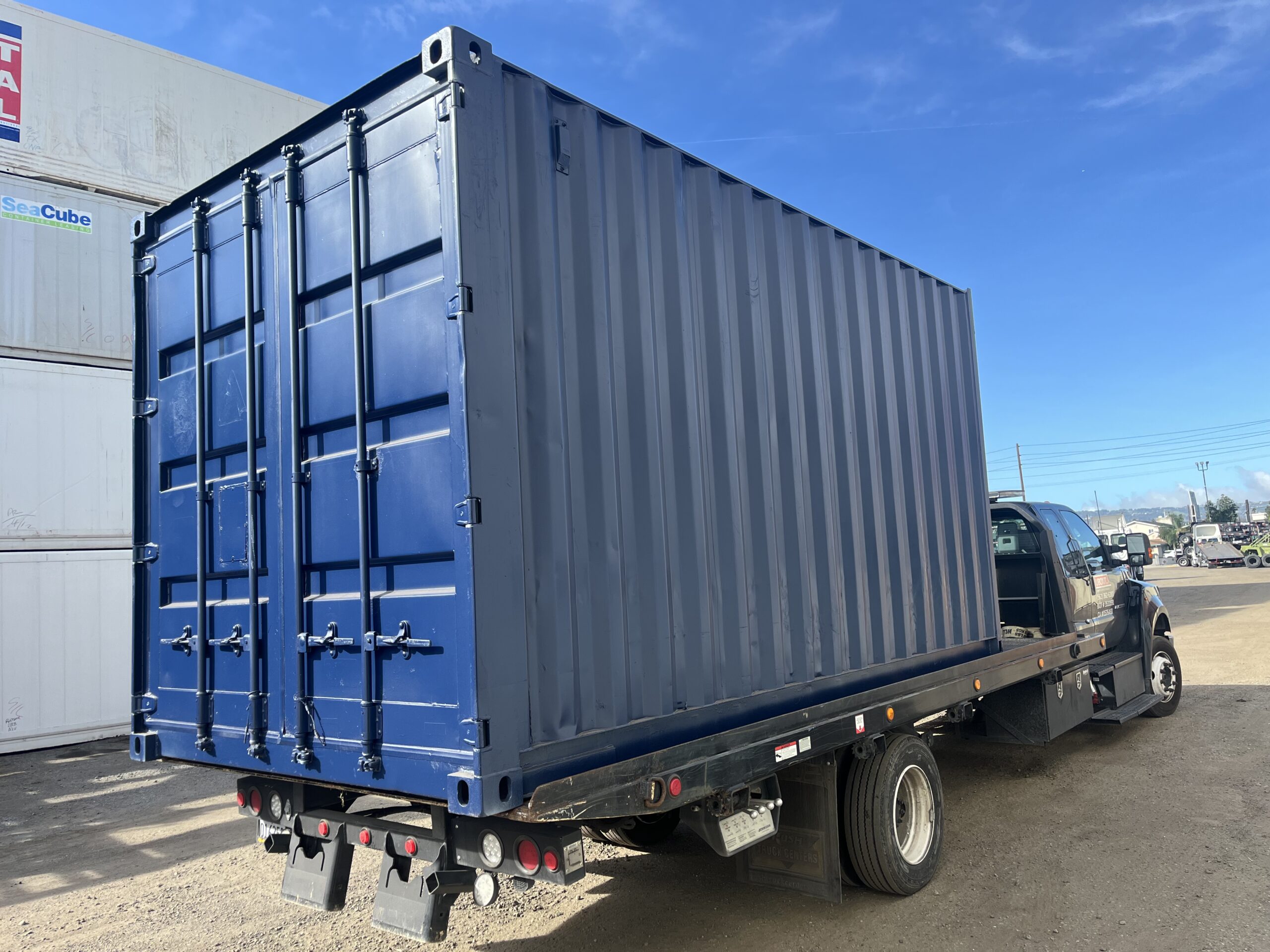 15ft Refurbished Standard Non-ISO Container w/ Swing Doors